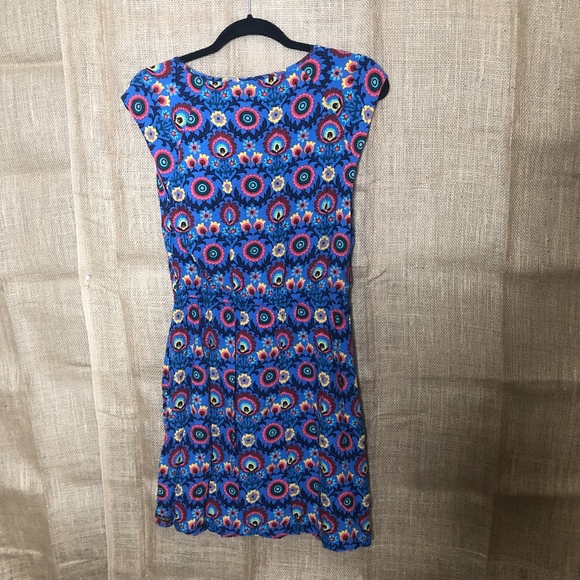 Matilda Jane Girls Dress SZ M Blue Floral Print - Picture 6 of 7